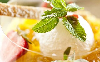 Summer Fruit Refreshing with Pouilly Wine Jelly